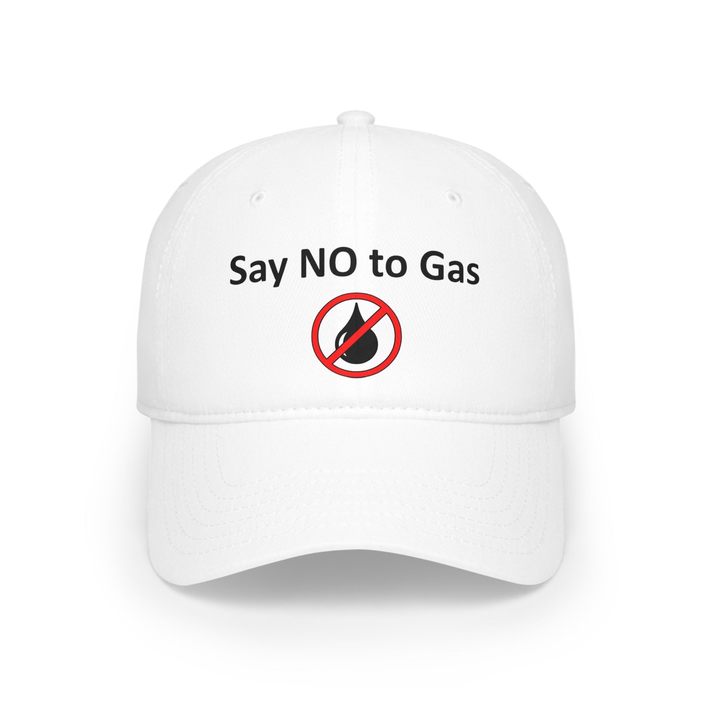 Say NO to Gas - Stop Climate Change Baseball Cap
