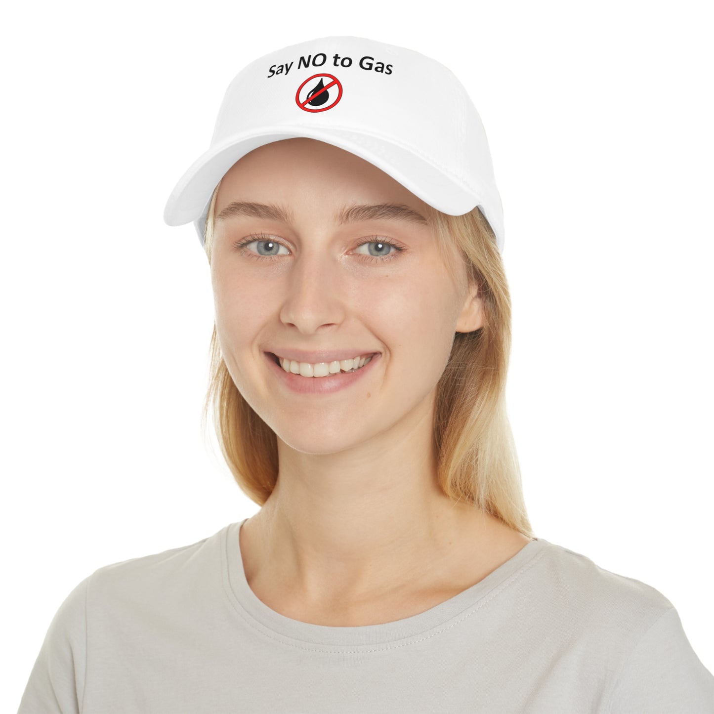 Say NO to Gas - Stop Climate Change Baseball Cap