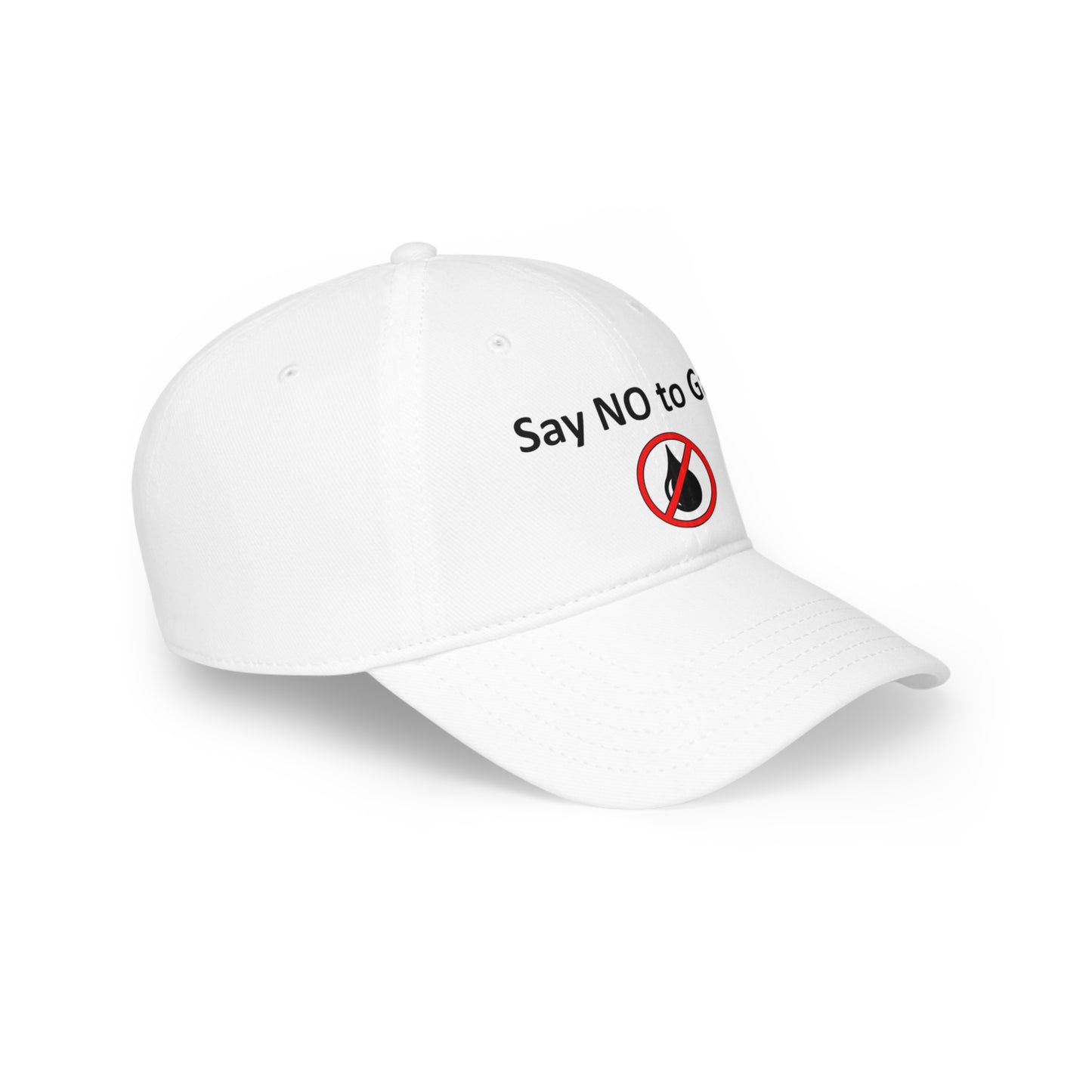 Say NO to Gas - Stop Climate Change Baseball Cap
